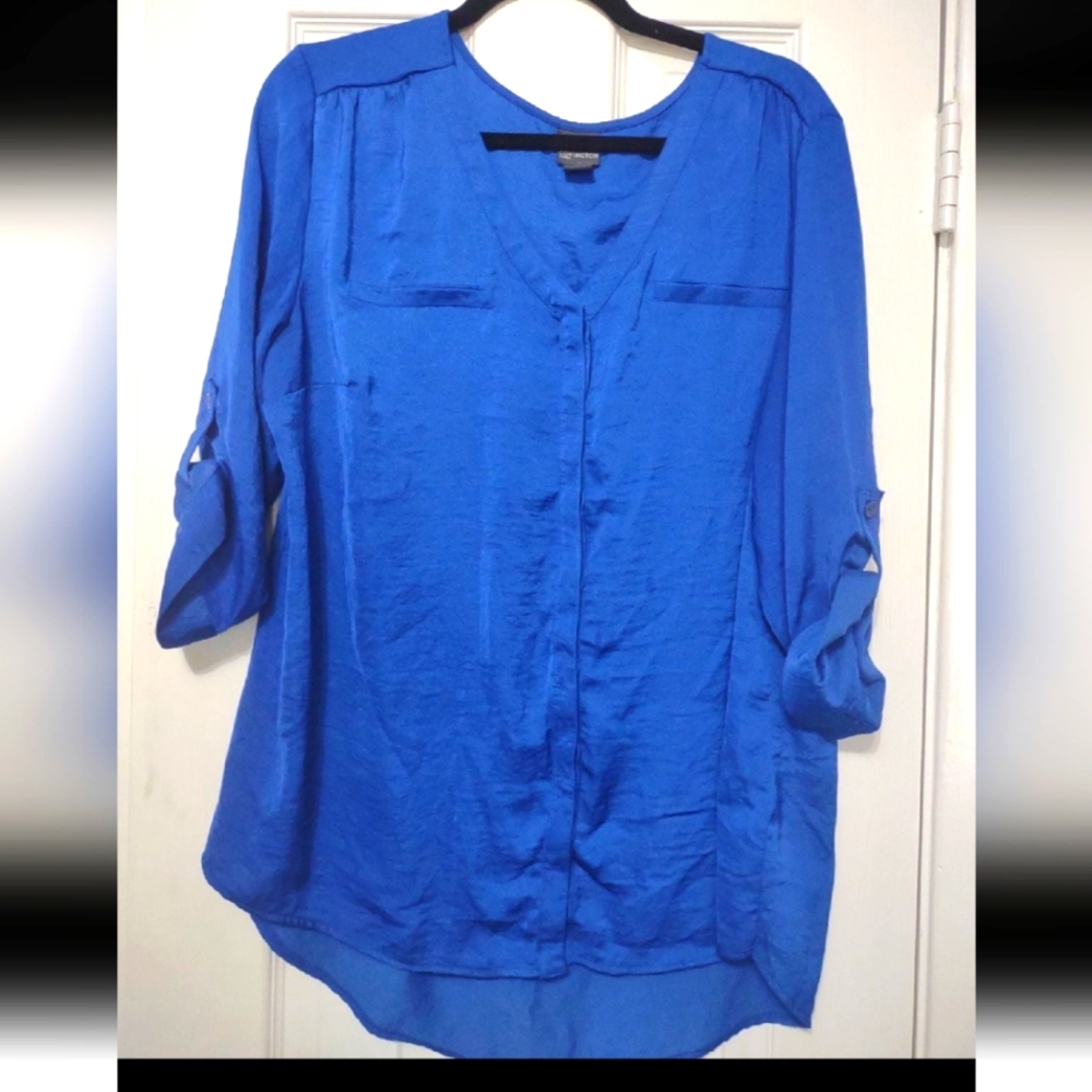 Royal blue tunic
